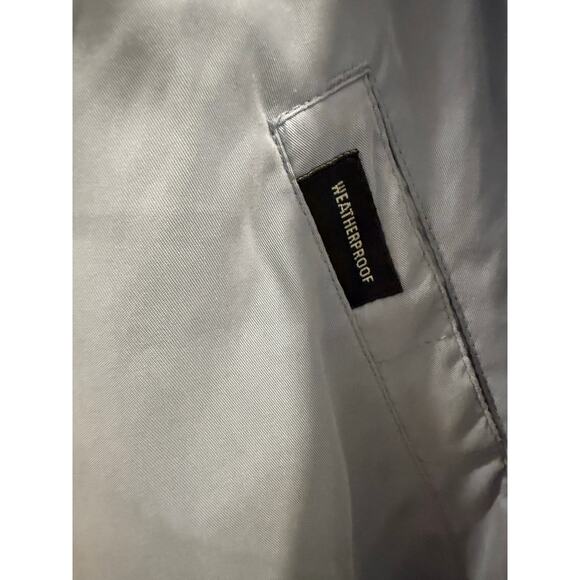 Baby Blue Weatherproof Zipper Jacket XL Elastic Waist & Cuffs Two Pockets - Picture 4 of 10